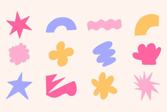 Download Abstract Shapes SVG Bundle Colorful Set - Abstract shapes svg Collection