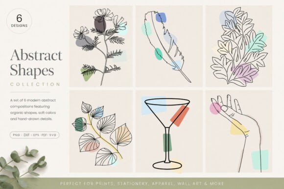 Download Abstract Shapes SVG Bundle - Abstract shapes svg Collection